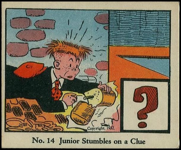 14 Junior Stumbles On A Clue